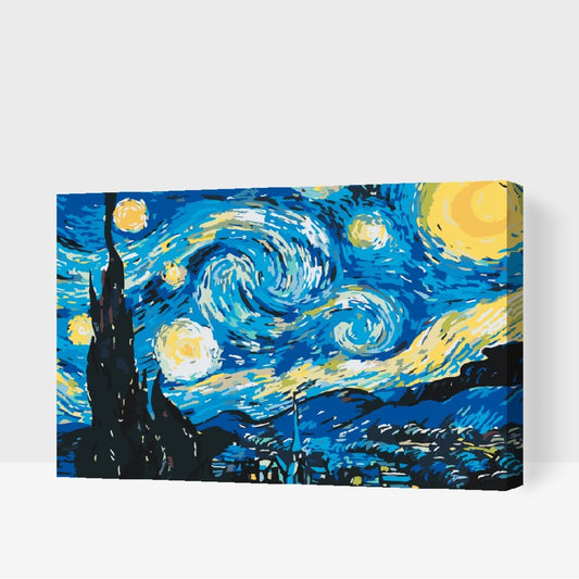 Mal efter tal for voksne - STJERNENATTEN -Vincent van Gogh