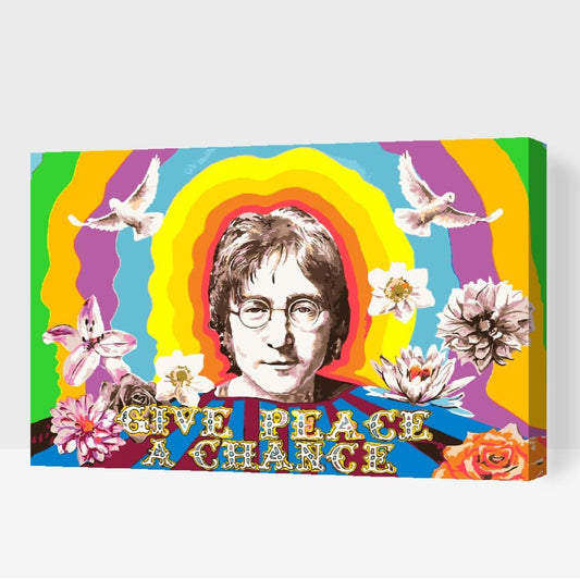 John Lennon - Mal efter tal med dobbelt maling og hurtig levering