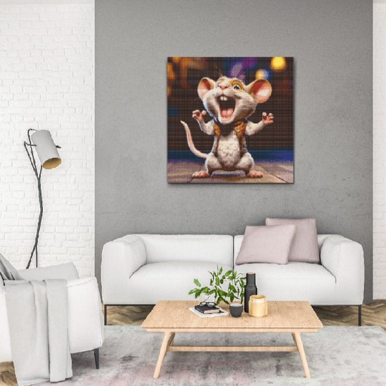 SYNGENDE MUS - premium diamond painting