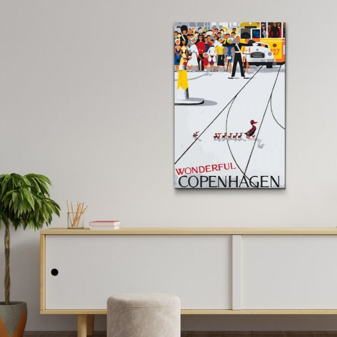 Mal Efter Tal -WONDERFUL COPENHAGEN- Paint By Numbers