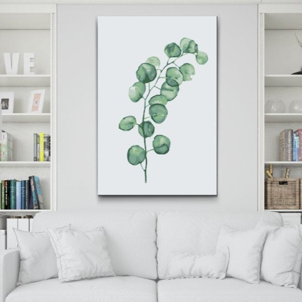 Mal Efter Tal - EUCALYPTUS - Tropisk Serie - Paint By Numbers for voksne.