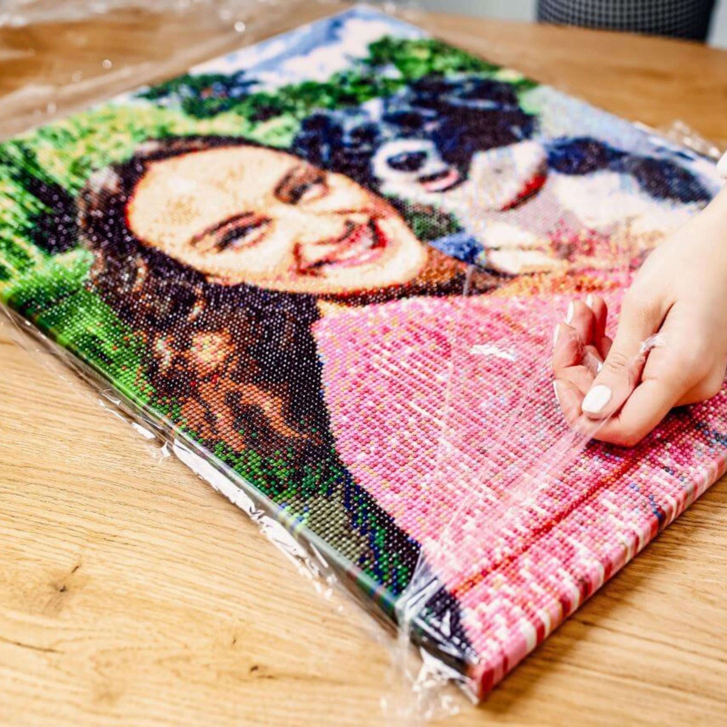 DIAMOND PAINTING EGET BILLEDE- hurtig levering fra Dansk producent