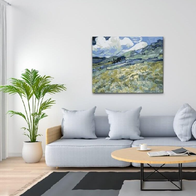 Mal Efter Tal - WHEAT FIELDS af Vincent Van Gogh- Paint By Numbers