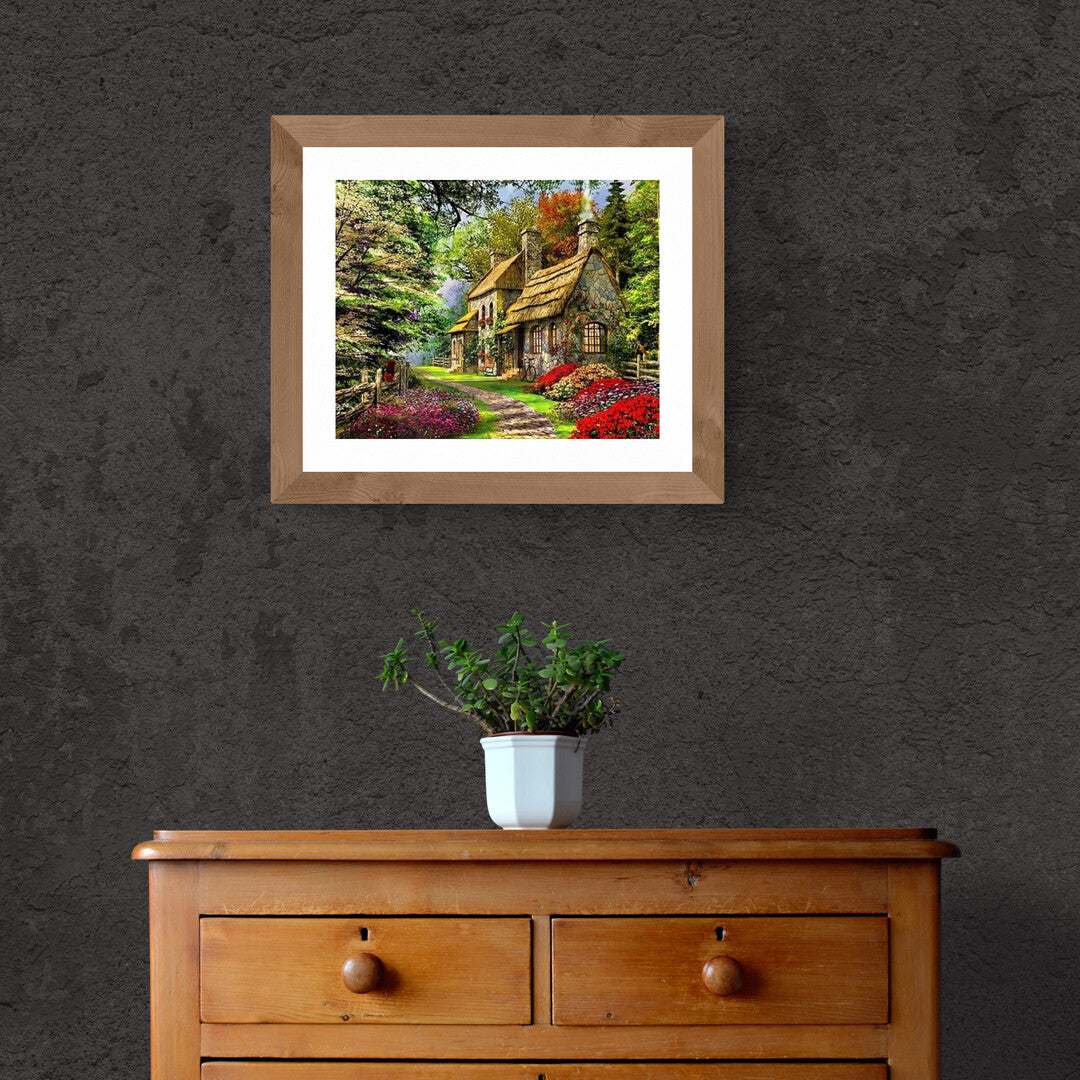 Paint By Numbers for voksne - COZY COTTAGE