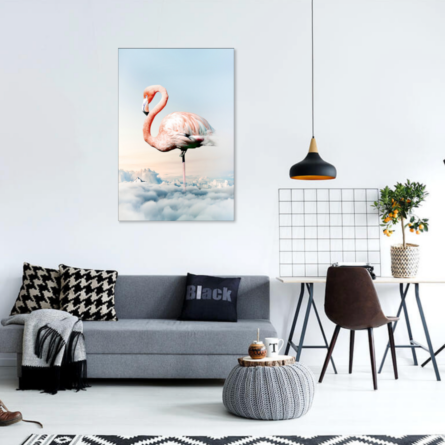 FLAMINGO I SKY - MalEfterTal.dk