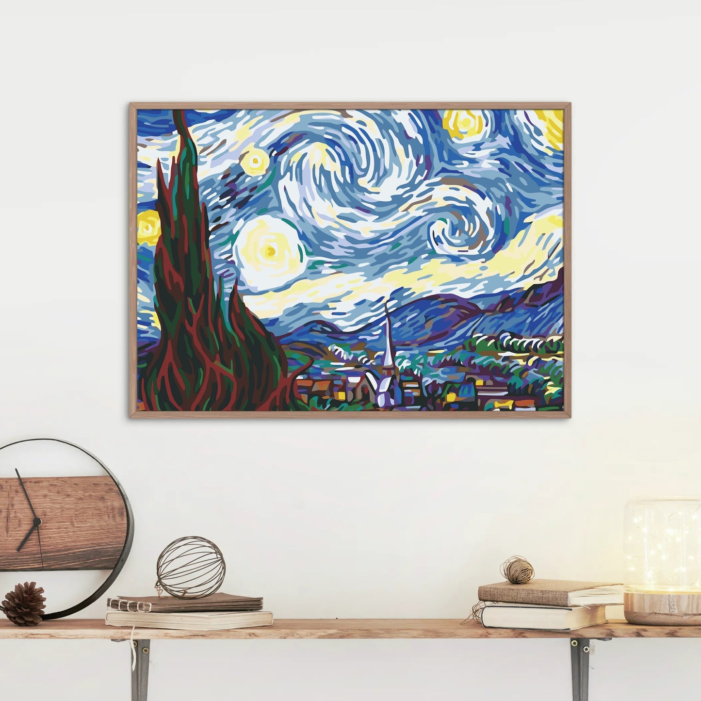 Mal efter tal for voksne - STJERNENATTEN -Vincent van Gogh