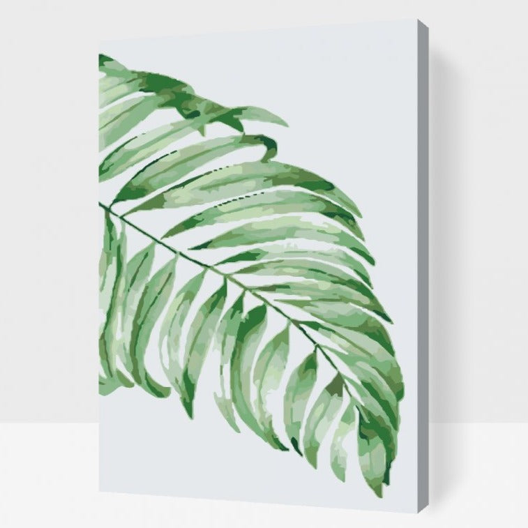 PALME BLAD - Tropisk Serie - Paint By Numbers