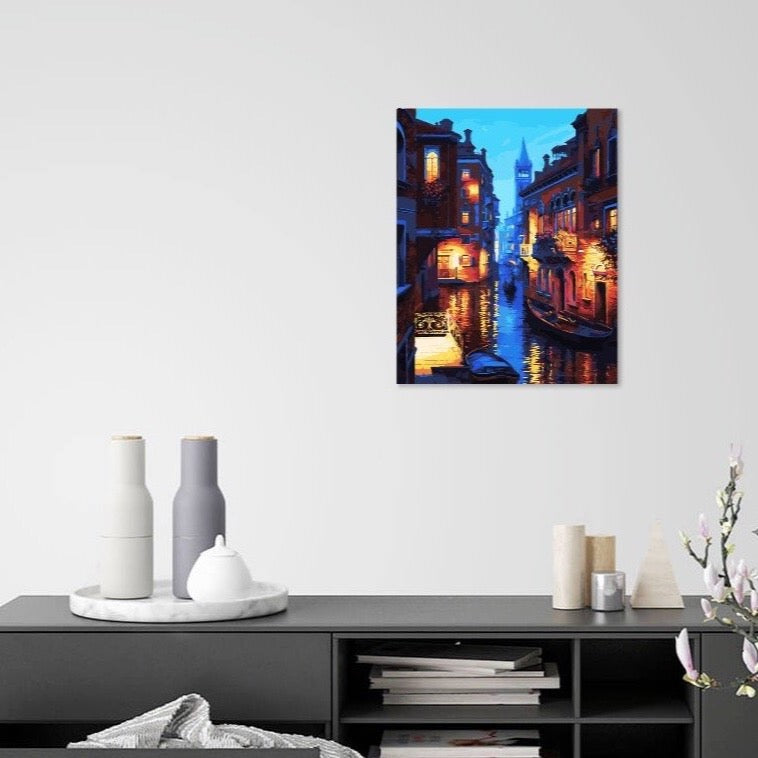 Paint by numbers - EN AFTEN I VENEDIG