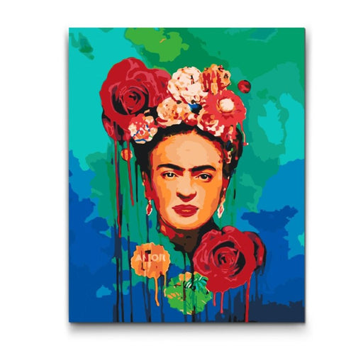Mal Efter Tal - Frida Kahlo - Dobbelt maling og gratis fragt