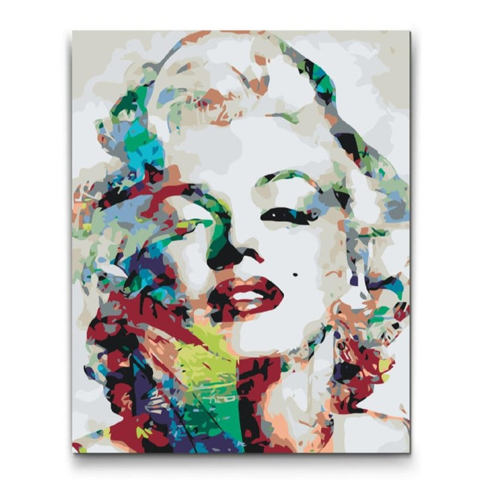 Marilyn Monroe - Paint By Numbers med hurtig og GRATIS levering
