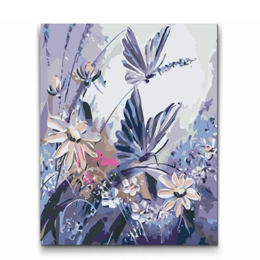 BUTTERFLIES - sommerfugle - paint by numbers