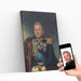 Skræddersyet Royalt portræt som Diamond Painting med hurtig levering
