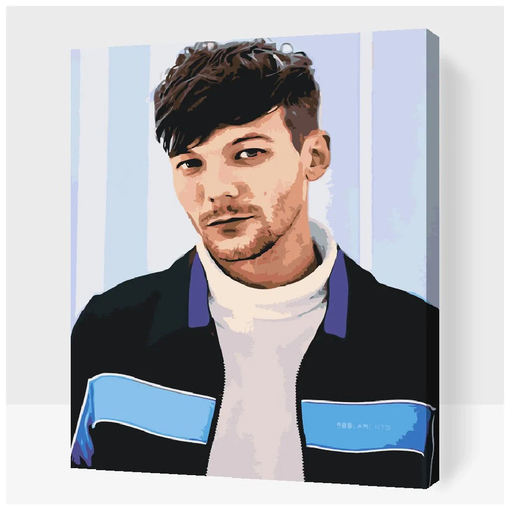 Louis Tomlinson - paint by numbers 