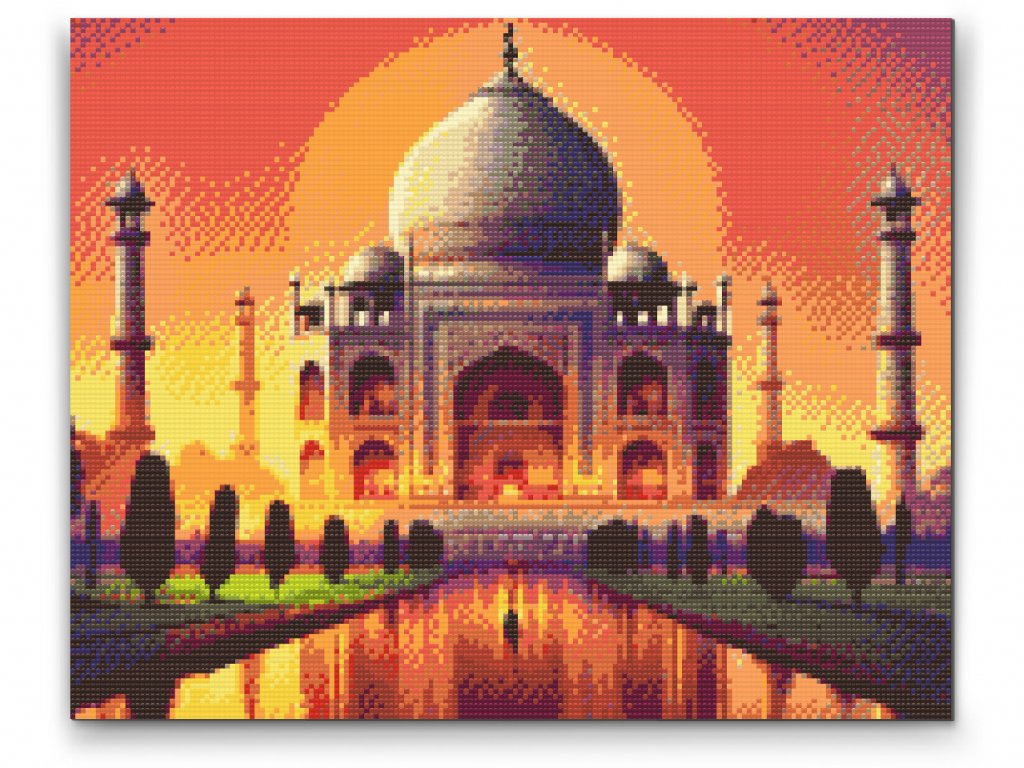 TAJ MAHAL - premium diamond painting