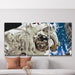 Paint by Numbers for voksne - ASTRONAUT- mal efter tal med 3 paneler