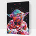 Mal Efter Tal - YODA - Paint By NumbersMal Efter Tal - YODA fra star wars- Paint By Numbers
