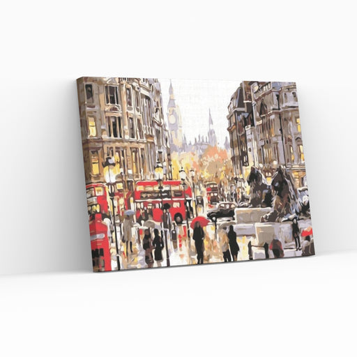 PAINT BY NUMBERS I SVERIGE LONDON MALERI
